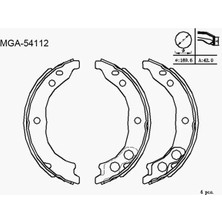 MGA 54112 El Fren Balatasi 77362696