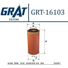 Grat 16103 Hava Filtresi MD603446