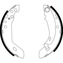 MGA 54268 Arka Fren Balatasi 424100000