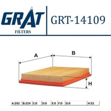 Grat 14109 Hava Filtresi 5834279