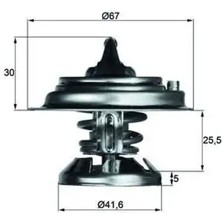 Mahle TX2985D Termostat 0820117806 6012000015 6062030275