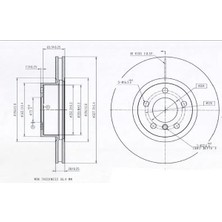 MGA 50559 Fren Diski On 34106787490 (2 Adet Fiyatıdır)