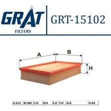 Grat 15102 Hava Filtresi 7H0129620