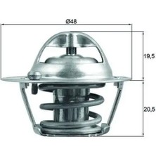 Mahle TX20482D Termostat 1007754 1211553 1303374