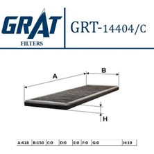 Grat 14404C Polen Filtresi (Karbonlu) 1718044