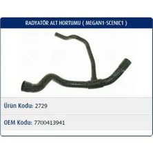 Master M2729 Radyator Hortumu Alt 7700413941