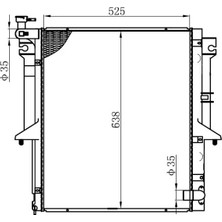 Oris BMI099026 Motor Radyatoru 1350A182