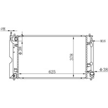 Oris BTO381016 Motor Radyatoru 164000G020 164000G030 164000G031