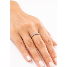 Zeyd Jewelry Işıltılı Yuvarlak Taşlı 14 Ayar Altın Yüzük