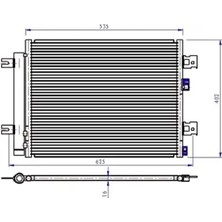 Oris CDC257016 Klima Radyatoru 8200741257 921007794R