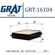 Grat 16104 Hava Filtresi 281131J000