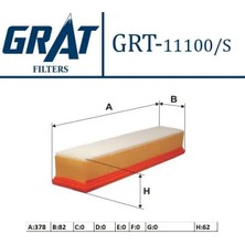 Grat 11100S Hava Filtresi 8200989933