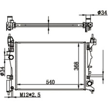 MGA 80409 Motor Radyatoru 1300312