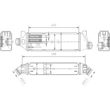 MGA 80529 Turbo Radyatoru 1671445 2C119L440BB