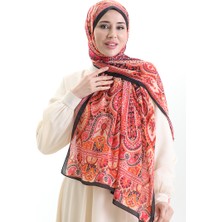 Karaca Cotton Şal 82007-08 Siyah Oranj
