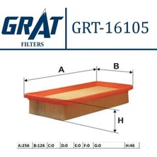 Grat 16105 Hava Filtresi 281131C000