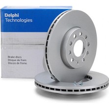 Delphi BG3953C Ön Fren Disk Takımı Vw Jetta-Passat B6-B7-B8