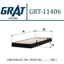 Grat 11406 Polen Filtresi 7701050319