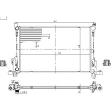 MGA 80485 Motor Radyatoru 214104344R 93868353