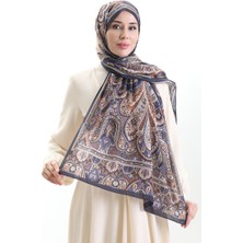 Karaca Cotton Şal 82007-06 Lacivert Mavi