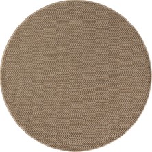 Seyran Halı  India Kahve Daire Halı Salon Oturma Odası Çocuk Odası Yatak Odası Halısı 671