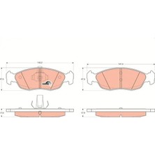 TRW GDB1322 On Fren Balatasi 415188 425134 425139