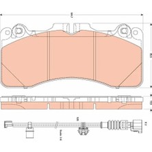 TRW GDB3506 On Fren Balatasi 044650W150