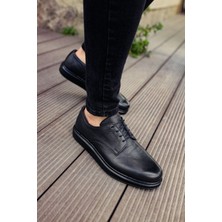 Chekich CH003 - Dst Classica Pelle Di Cuoio Erkek Ayakkabı Sıyah