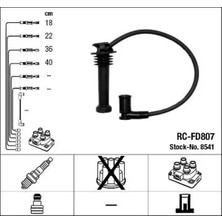 NGK 8541 (RCFD807) Buji Kablosu 1110740 1110741 1110742