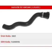 Master M3865 Radyator Hortumu Ust 51898956