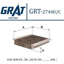 Grat 27400C Polen Filtresi (Karbonlu) 46799653