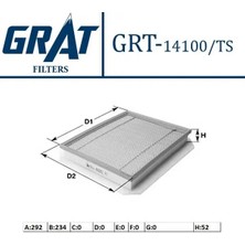 Grat 14100TS Hava Filtresi 5834281