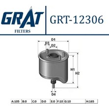 Grat 12306 Yakit Filtresi AV6Q9D410AA