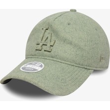 New Era La Dodgers Mlb Melton Luxe A-Frame Kadın Yeşil Şapka.-