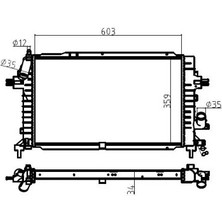 MGA 80461 Motor Radyatoru 1300269