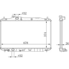 Oris BHN118018 Motor Radyatoru 19010G01 19010RNAA01 19010RSAG01