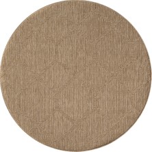 Seyran Halı  India Bej Daire Halı Salon Oturma Odası Çocuk Odası Yatak Odası Halısı 669