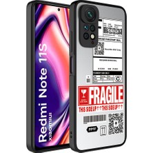 Zore Xiaomi Redmi Note 11 Global Kılıf Aynalı Desenli Kamera Korumalı Parlak Senk Mirror Kapak-Fragile