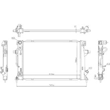 Oris BHY912016 Motor Radyatoru 25310F2100