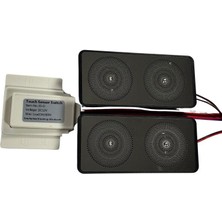 12V Bluetooh Dokunmatik Ayna Arkası Sensör Hoparlör