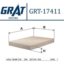 Grat 17411 Polen Filtresi 6C1116N