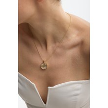 Seval Kuyumculuk 14 Ayar Altın Terazi Burcu Kolye