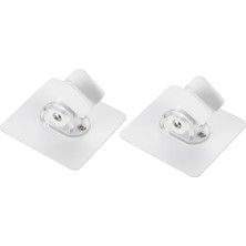 Microcase Kendinden Yapışkanlı Ayarlanabilir Banyo Duş Başlığı Tutucu Askı Aparatı 2 Adet AL5366