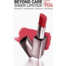 Beyond Care Sheer Lipstick 904 - Glazing Red - Yoğun Nemlendirici Besleyici Etki - Parlak Ruj