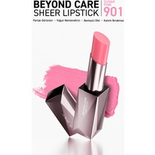 Alix Avien Beyond Care Sheer Lipstick 901 Sugar Pink - Yoğun Nemlendirici Besleyici Etki - Stick Form Parlak Ruj