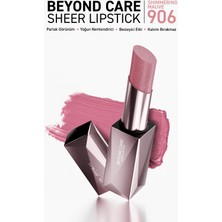Alix Avien Beyond Care Sheer Lipstick 906 - Shimmering Mauve - Yoğun Nemlendirici Besleyici Etki - Stick Ruj