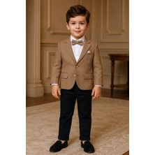 Pollito Erkek Çocuk Gabardin Pantolonlu Ceketli Takım