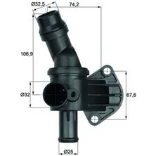 Mahle TI887 Termostat 06F121111G