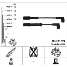 NGK 4746 (RCFT1209) Buji Kablosu 5135419 55195775 55195776