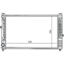 MGA 80185 Motor Radyatoru 8D0121251AT
